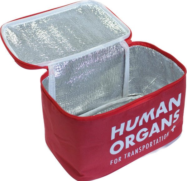"Human Organs" Insulated Lunch Bag | The Ultimate Theft Deterrent - Ziya Blue