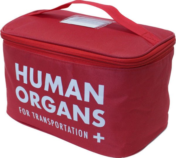 "Human Organs" Insulated Lunch Bag | The Ultimate Theft Deterrent - Ziya Blue