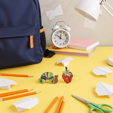 Hungry Caterpillar Pin Set - Ziya Blue