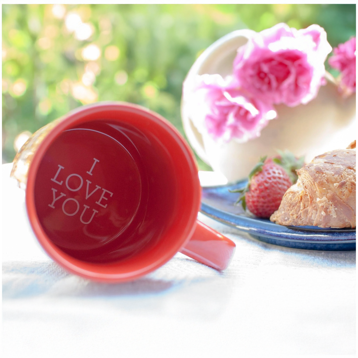 I Love You Coffee Mug - Ziya Blue