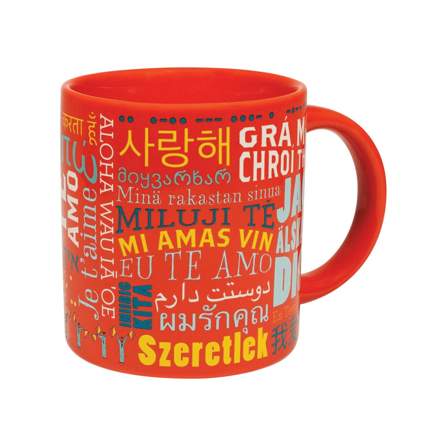 I Love You Coffee Mug - Ziya Blue