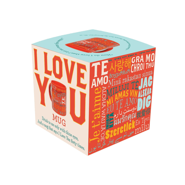 I Love You Coffee Mug - Ziya Blue