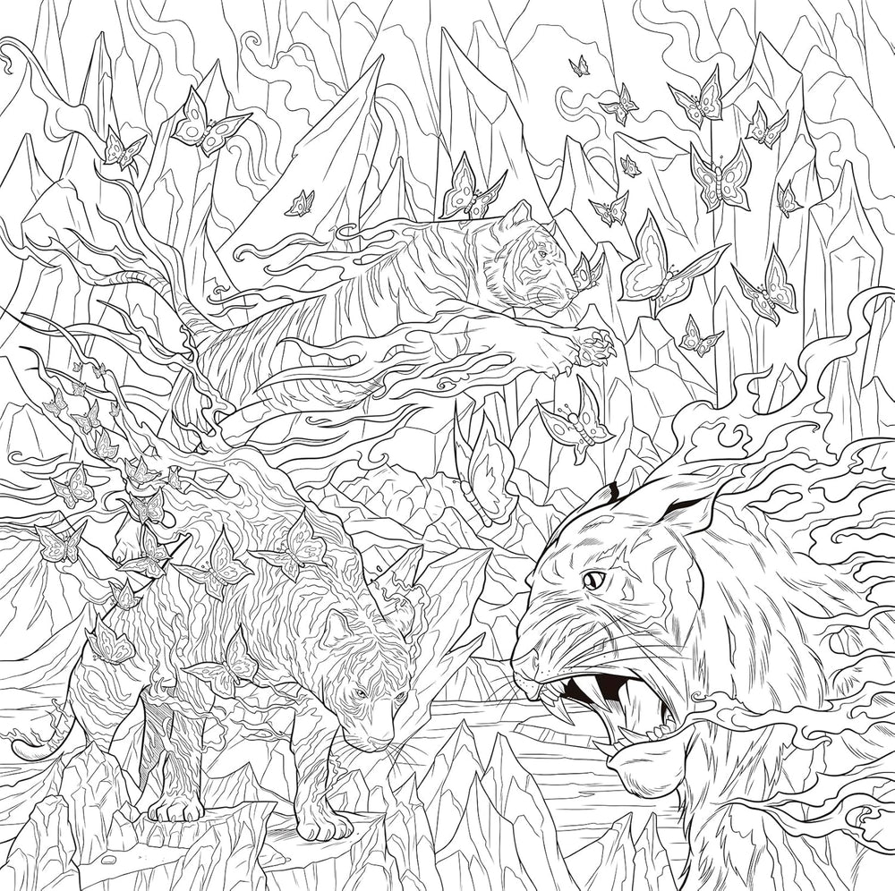 Illusion: An Artist's Coloring Book of Mesmerizing Marvels (Mythographic Color and Discover) - Ziya Blue