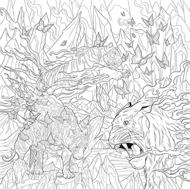 Illusion: An Artist's Coloring Book of Mesmerizing Marvels (Mythographic Color and Discover) - Ziya Blue