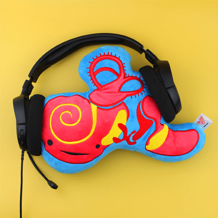Inner Ear Plush - Ziya Blue