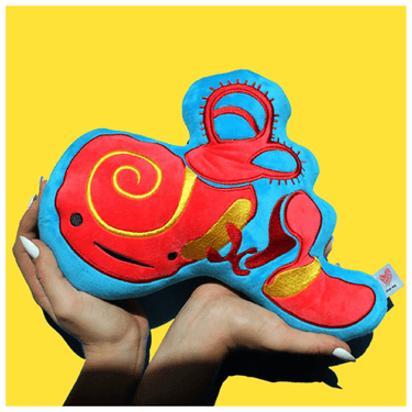 Inner Ear Plush - Ziya Blue