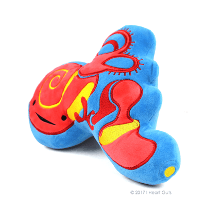Inner Ear Plush - Ziya Blue