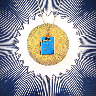 Journey to Narnia: Aslan Book Locket - Ziya Blue