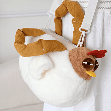 Judgmental Chicken Purse - Ziya Blue