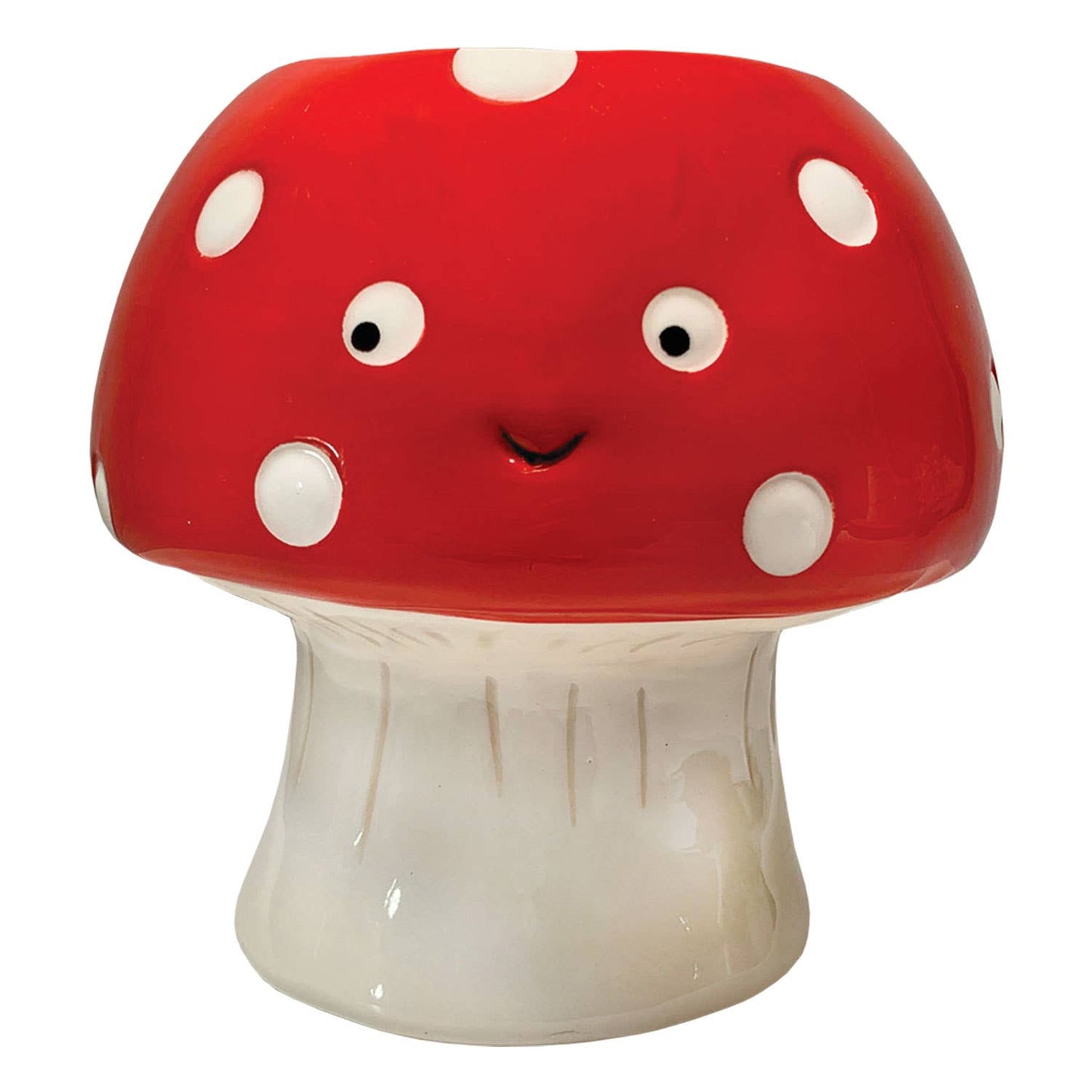 Kawaii Mushroom Planter - Small - Ziya Blue