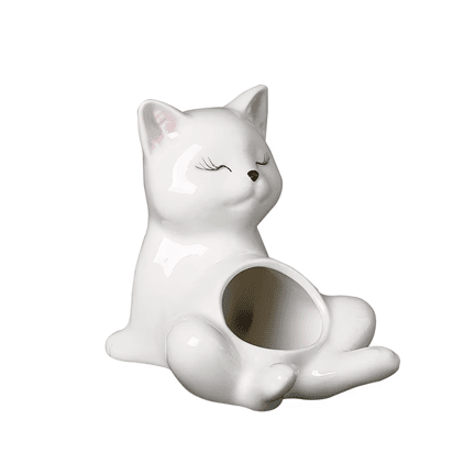 Kitten Belly Planter - Ziya Blue