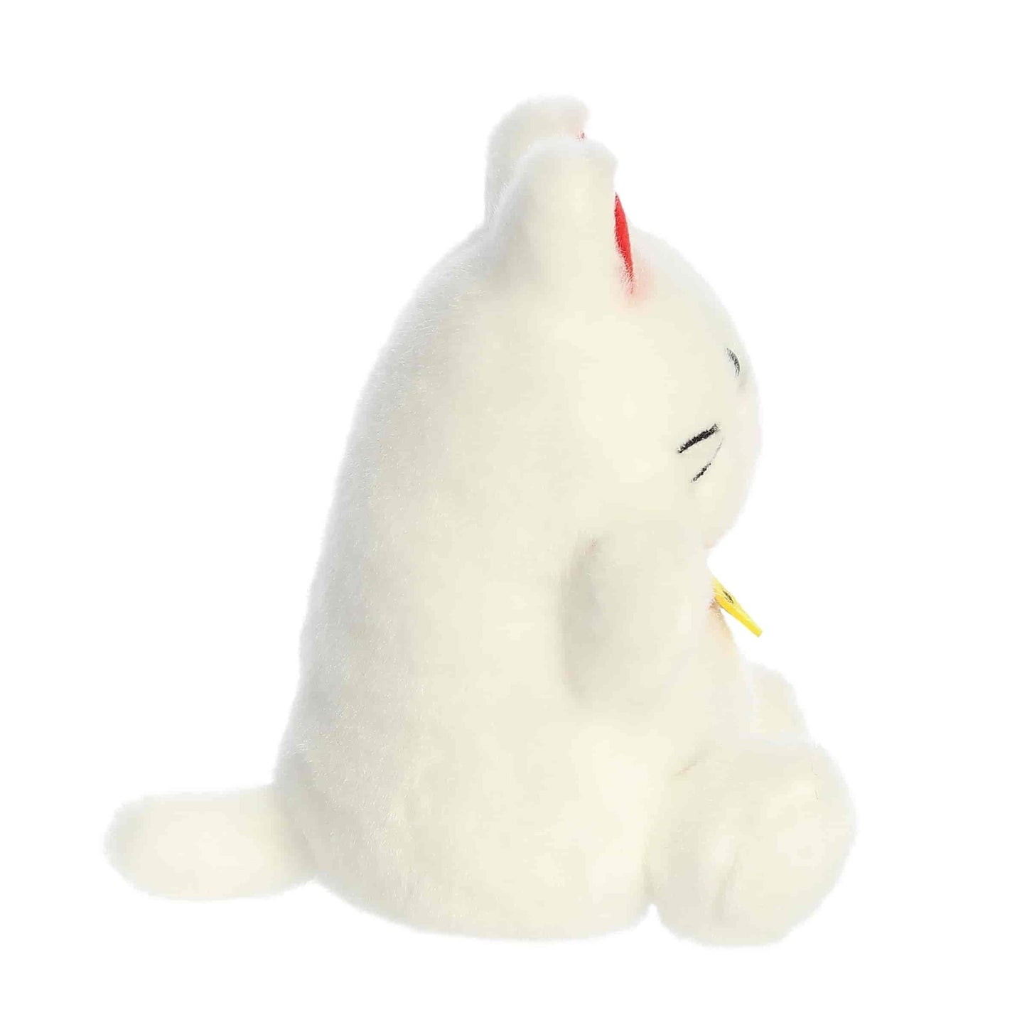 Kota Lucky Cat Palm Pal | Mini Maneki-Neko Plush Toy | 3.5" - Ziya Blue