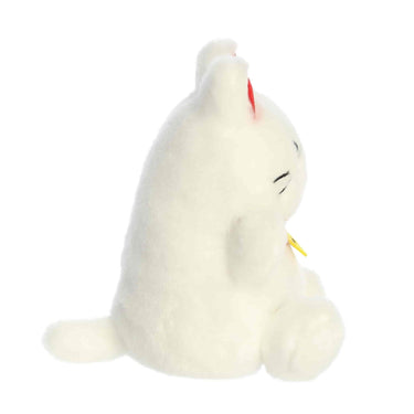 Kota Lucky Cat Palm Pal | Mini Maneki-Neko Plush Toy | 3.5" - Ziya Blue
