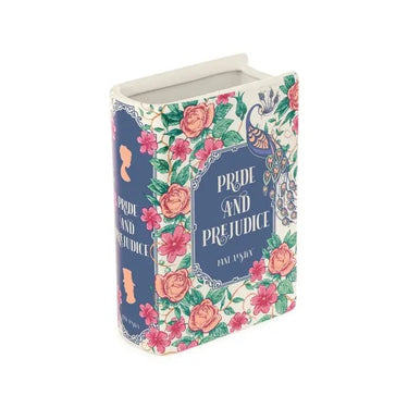 Large Book Vase - Pride and Prejudice - Ziya Blue