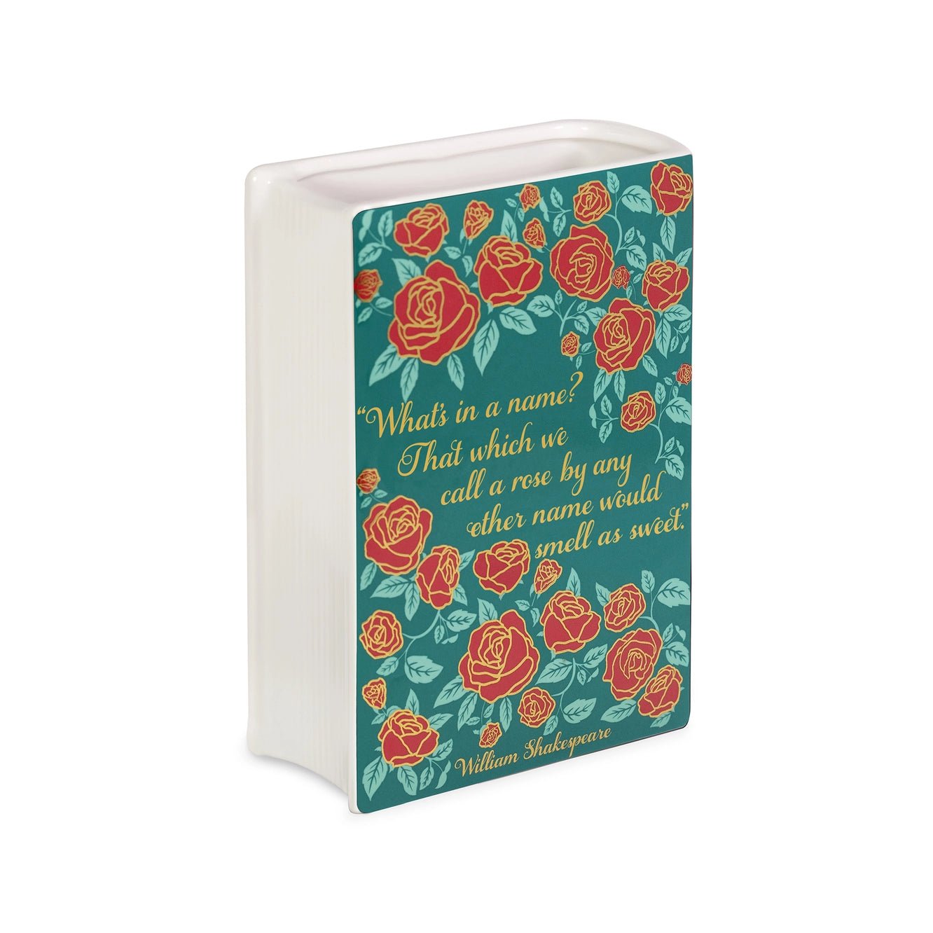 Large Book Vase - Romeo and Juliet - Ziya Blue