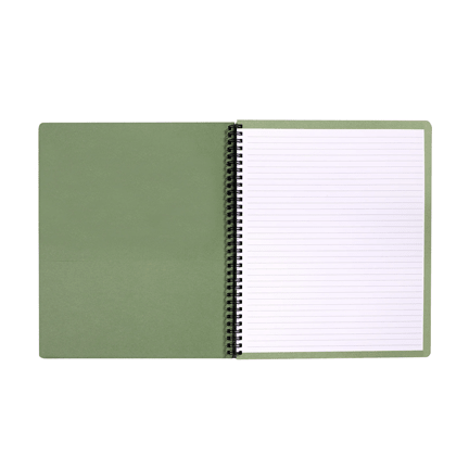 Large Notebook - Mushroom - Ziya Blue