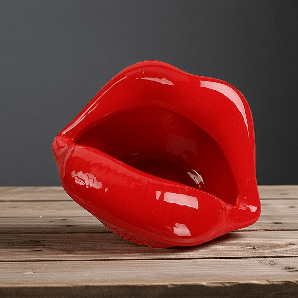 Lips Stash Bowl - Ziya Blue