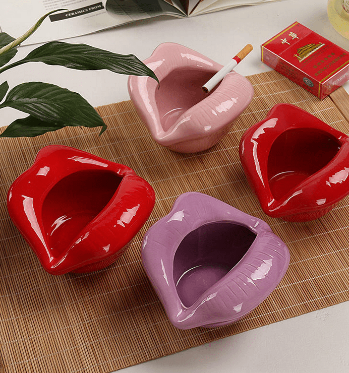 Lips Stash Bowl - Ziya Blue