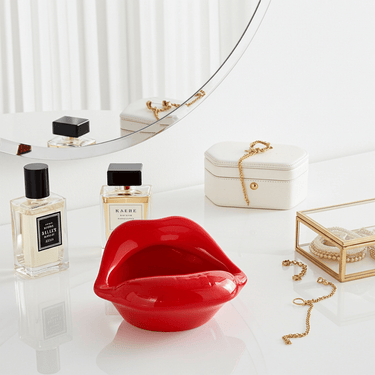 Lips Stash Bowl - Ziya Blue