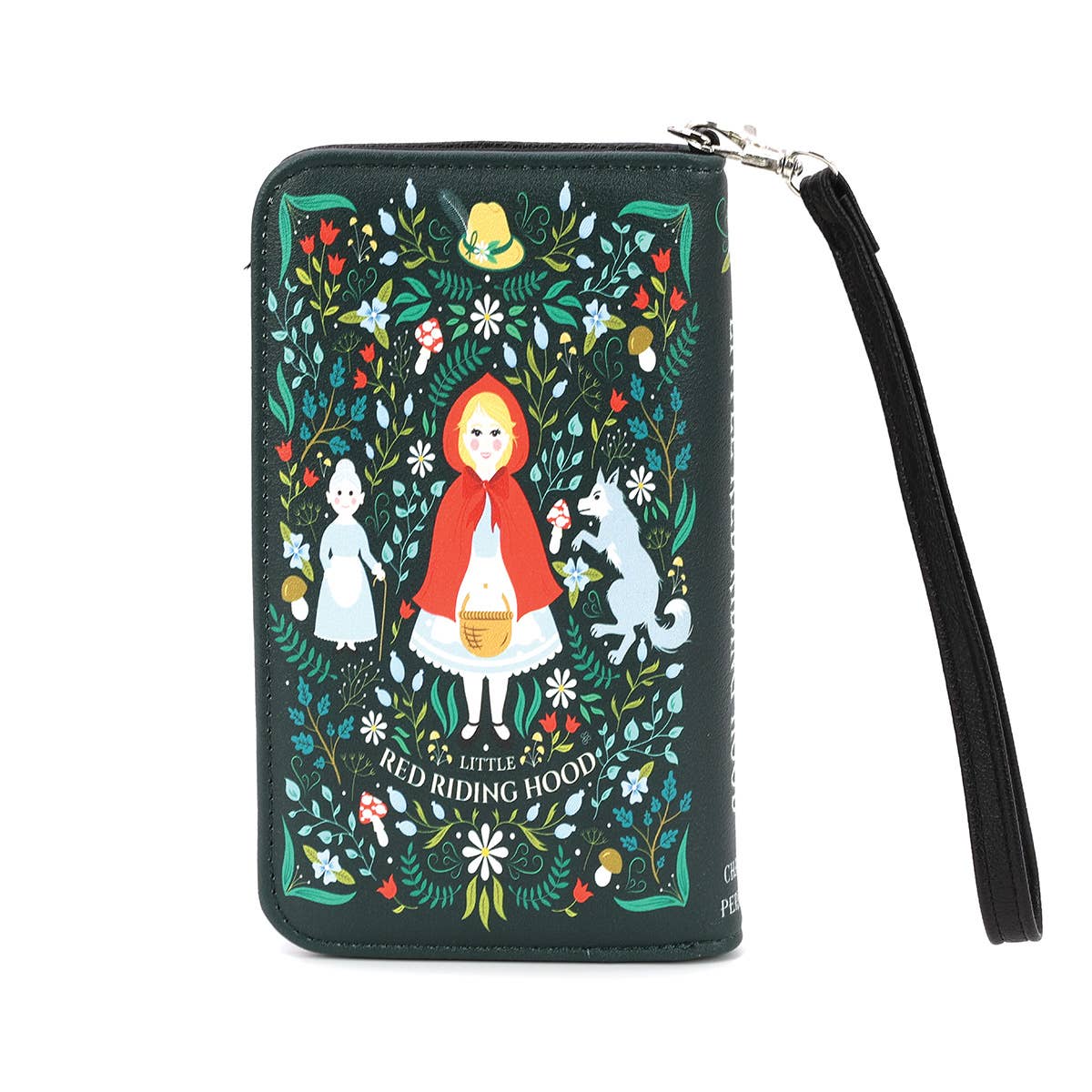 Little Red Riding Hood Book Wallet in Vinyl - Ziya Blue