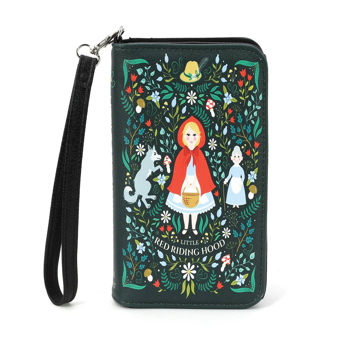 Little Red Riding Hood Book Wallet in Vinyl - Ziya Blue