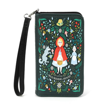 Little Red Riding Hood Book Wallet in Vinyl - Ziya Blue