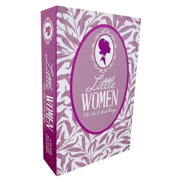 "Little Women Who Stash Things" Book Safe | Secret Diversion Stash Box - Ziya Blue