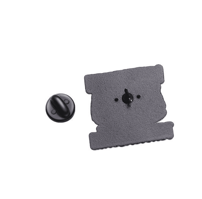 Live, Laugh, Toaster bath Enamel Pin - Ziya Blue