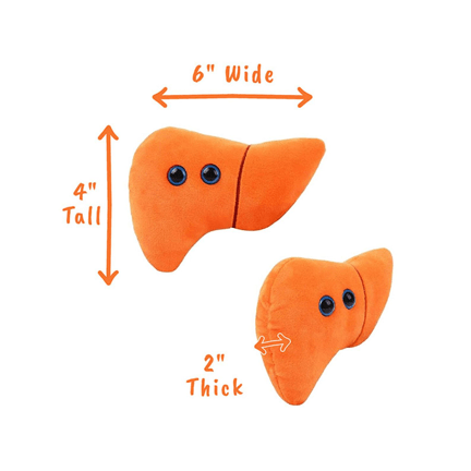 Liver Plush - Ziya Blue