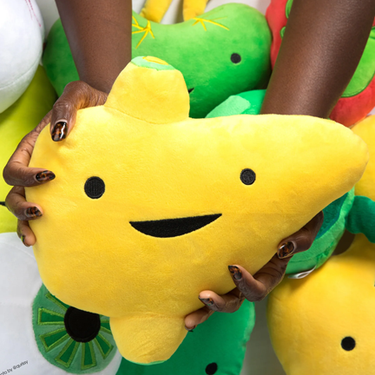 Liver Plush - Im a Liver not a Fighter - Ziya Blue