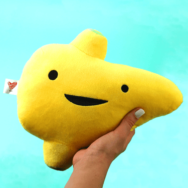Liver Plush - Im a Liver not a Fighter - Ziya Blue