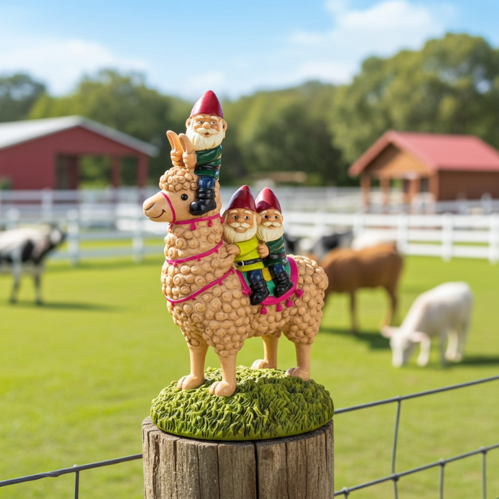 Llama Gnome - Ziya Blue