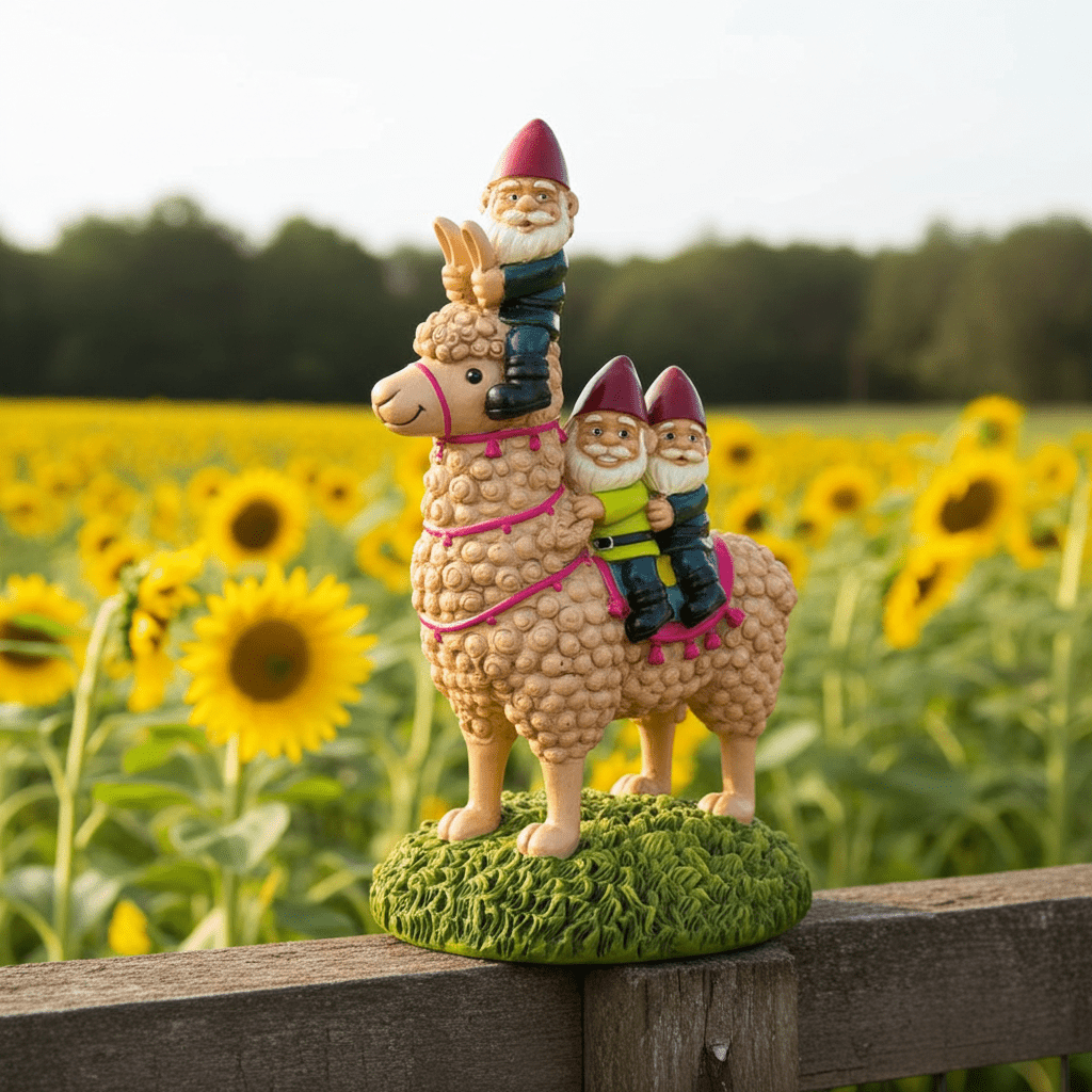 Llama Gnome - Ziya Blue