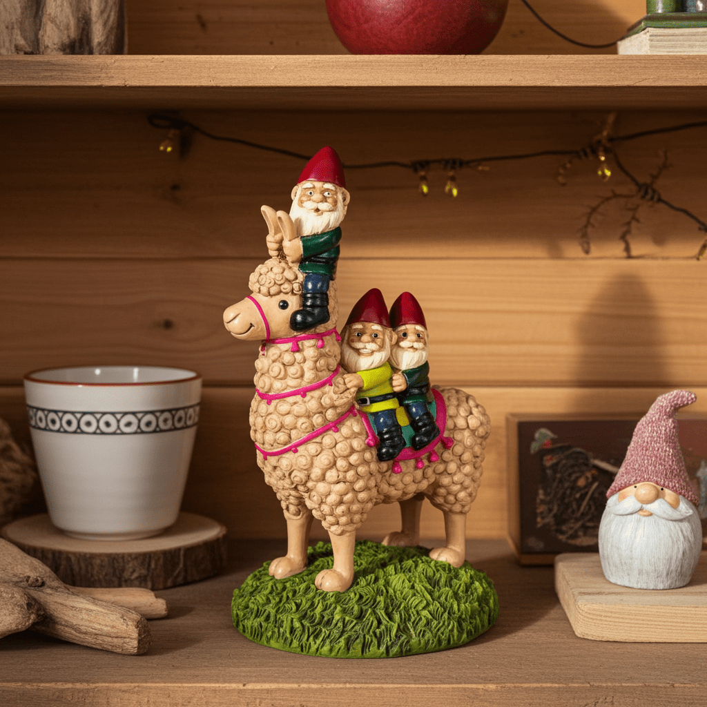 Llama Gnome - Ziya Blue