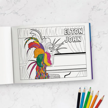 Loud and Proud Coloring Book - Ziya Blue