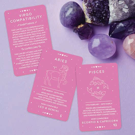 Love Astrology Cards - Ziya Blue