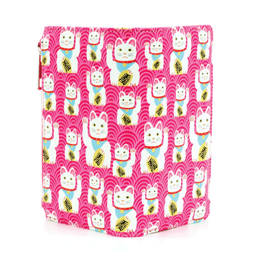 Lucky Cat Wallet - Ziya Blue