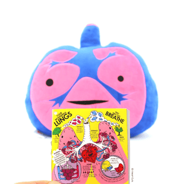 Lungs Plush - I lung You - Ziya Blue