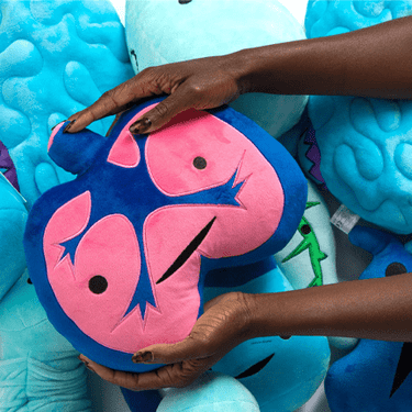 Lungs Plush - I lung You - Ziya Blue