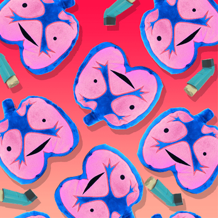 Lungs Plush - I lung You - Ziya Blue