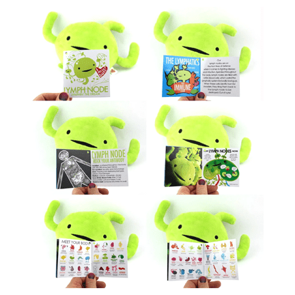 Lymph Node Plush - Ziya Blue