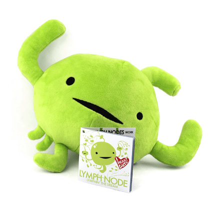 Lymph Node Plush - Ziya Blue