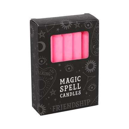 Magic Spell Candles Pink - Friendship - Ziya Blue