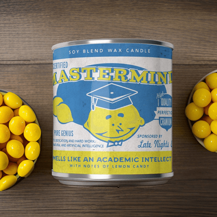 Mastermind Graduate 16oz. Candle - Ziya Blue