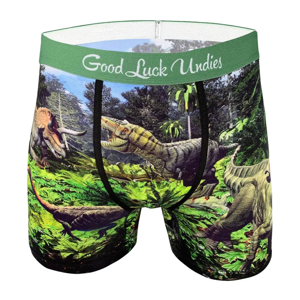 Men's Dinosaur Valley Underwear - Ziya Blue