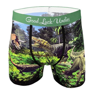 Men's Dinosaur Valley Underwear - Ziya Blue