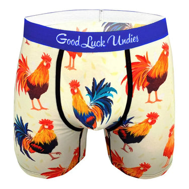 Men's Roosters Underwear - Ziya Blue
