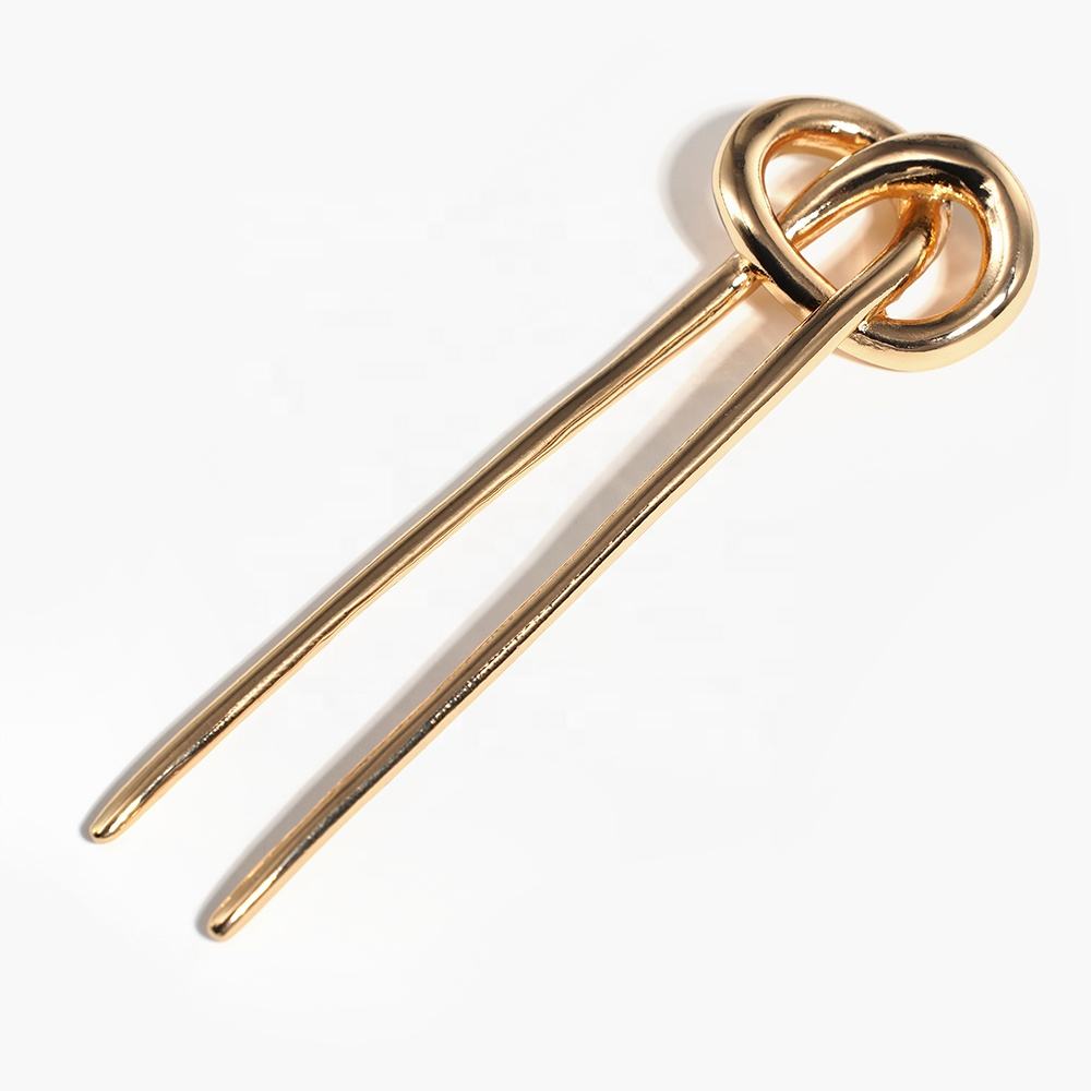 Metal Twist Hair Pin - Ziya Blue