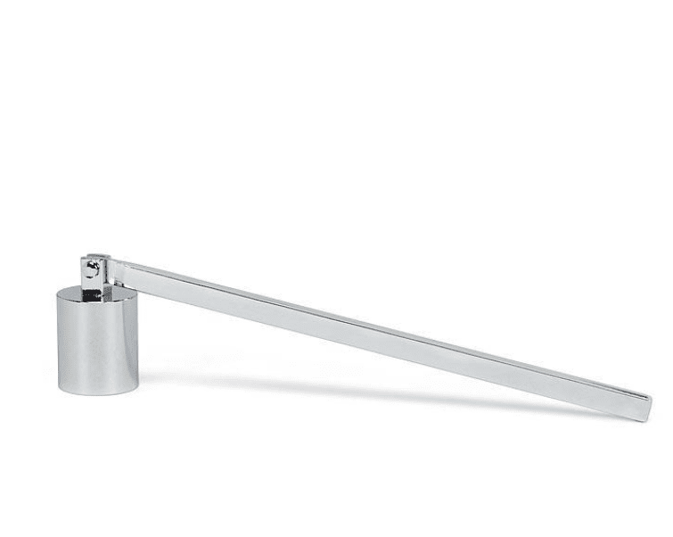 Modern Candle Snuffer Nickle Plated - Ziya Blue