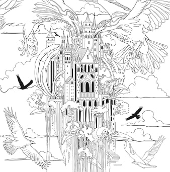 Mythogoria - Fairy Nightmares: A Demon Fae Coloring Book - Ziya Blue